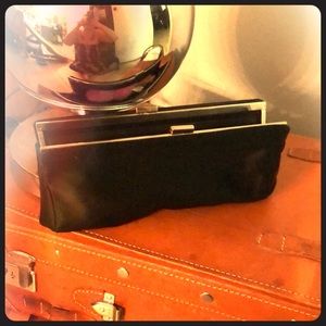 Cole Haan velvet clutch